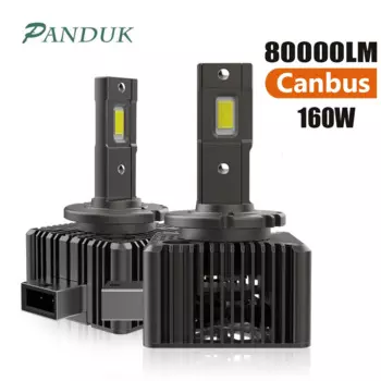 PANDUK светодиодный фары супер яркие 160 лм 6000 Вт D1S D2S D4S D8S D1R D2R D3R D4R D5S Turbo светодиодный двухсторонний CSP чип K Plug & Play