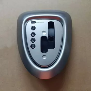 Панель индикатора коробки передач QASHQAI для NISSAN 2008-2015, панель индикатора коробки передач, серебристая Панель переключения передач