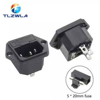 Панельная вилка IEC 60320 C14 TLZWLA AC-001