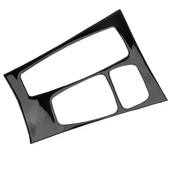 Панель переключения передач автомобильная, панель управления рамой, отделка LHD пианино, черный пластик, подходит для BMW X6 E71 X5 E70 2008 2009 2010 2011 2012 2013