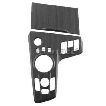 Панель переключения передач автомобиля из АБС-углеволокна, Центральная крышка водяного стакана, отделка, Аксессуары для Kia Sportage NQ5 2022 2023 Hybrid X GT Line