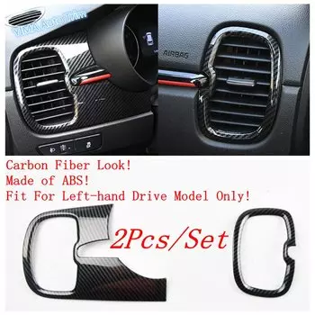 Панель переключения передач, переключатель лампы, кнопка подъема окна, вентиляционное отверстие кондиционера, накладка для Kia Rio 4 X-line 2017-2021