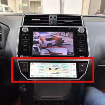 Панель управления кондиционера для Toyota Land Cruiser Prado 150 2018 2019 2020 2021 2022, экран дисплея кондиционера
