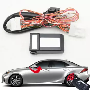 Папка на внешнее боковое зеркало заднего вида с левым рулем, раскладывающаяся клавиша, адаптеры для пульта дистанционного управления, модуль для Lexus IS 250 300h 2014-2023