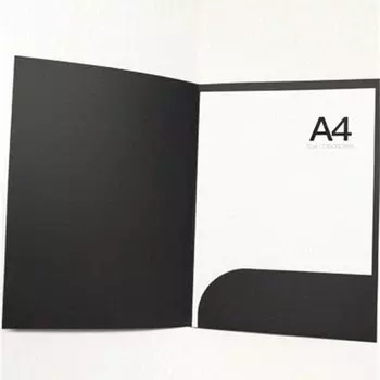 Папки для файлов B-Shamo А4 с карманом, 10 шт.