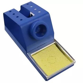 Паяльная подставка QUICKOLAECHO металлическая синяя