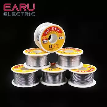 Паяльная проволока EARUELETRIC 0,6/0,8/1/1,2/1,5/2 мм
