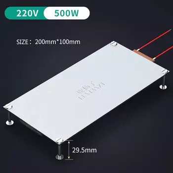 Станция предварительного нагрева нагревательной пластины, станция для распайки шариков светодиодной лампы, распайка полос ЖК-лампы, ремонт чипов BGA, постоянный