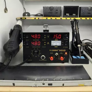 Паяльная станция SAIKE 909D 3 в 1