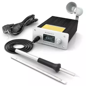 Паяльная станция T12 STM32 2.1S 5-контактный OLED 1,3-дисплей с регулируемой температурой, цифровая электронная с паяльными жалами, сварка