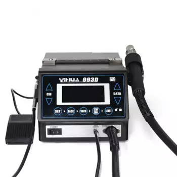 Паяльная станция Yihua 993D с ЖК-дисплеем, 1000 Вт