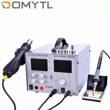 Паяльник с термофеном, 850 Вт, 30 в, 5 А