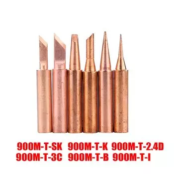 Паяльное жало 900M-T из чистой меди, бессвинцовое паяльное жало, сварочное жало, паяльная станция BGA, наборы инструментов