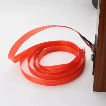 Пара акустических кабелей Nordost, посеребренный провод громкоговорителя OFC, плоский аудиокабель Hi-Fi, аудиофильский кабель для усилителя DVD CD