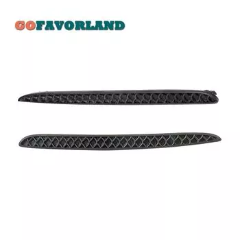 Пара, боковая крышка заднего бампера, решетка, левая и правая стороны, 2058850053 2058850153, для Mercedes-Benz C63 W205 AMG 2013-2017