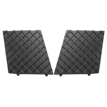 Пара для BMW 5 серии E60 E61 M SPORT M посылка автомобильный передний бампер Нижняя сетчатая гриль пластина отделка крышка 51117897186 51117897184