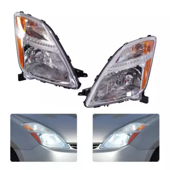 Пара галогенных фар левого и правого цвета для Toyota Prius 2004 2005 2006