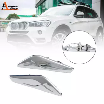 Пара хромированных передних боковых брызговиков 51117338569/570 для BMW F25 F26 X3 51117338569,51117338570