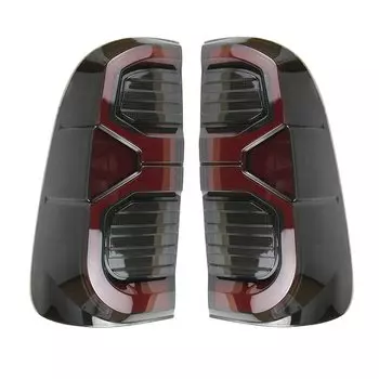 Пара левых и правых задних фонарей для Toyota Hilux Vigo KUN26 SR SR5 2004-2014 задние фары дальнего света + тормоз + Реверс + сигнал поворота