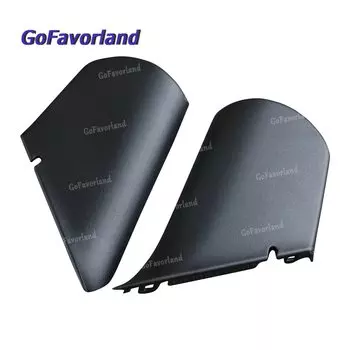 Пара передних левых и правых зеркал, нижних крышек, пластиковые черные 30716500 30716501 для Volvo S80 2007-2016 V70 2008-2016 XC70 2008-2016