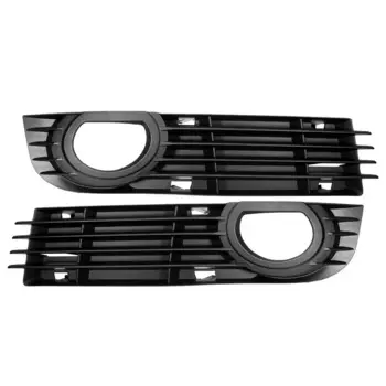 Пара противотуманных фар переднего бампера для Audi A8 Quattro 4-Door D3 2006 2007 2008, решетка радиатора, гриль, крышка 4E0807681AD