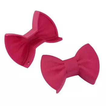 Пара силиконовых прихваток KAIGOTOQIGO темно-красных