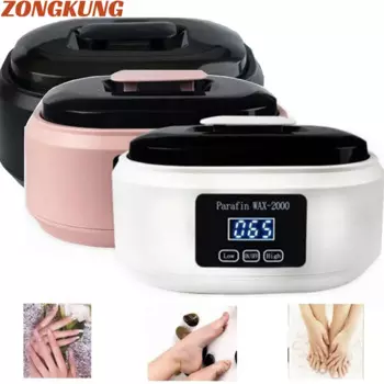 Парафиновая восковая машина 2 л, набор для ванны с парафином, воск плавится для рук и ног, Нагреватель парафинового воска, маска для ног, увлажняющие носки