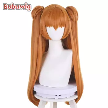 Парик для косплея Asuka Langley Soryu из синтетических волос, 65 см