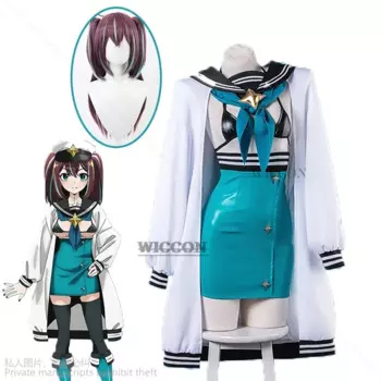 Парик для косплея Mahou Shoujo ni Akogarete Akoya Matama, волшебный косплей, косплей, магия, косплей, гусет, волшебные девушки, Loco Musica Utaboshi Pearl