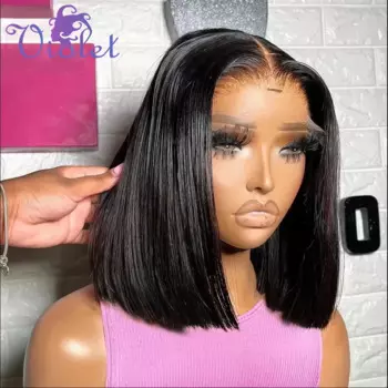 Парик из 100% натуральных человеческих волос Remy, 13x4, на сетке