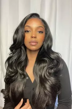 Парик из натуральных волос, 30/40 дюймов, 13x6