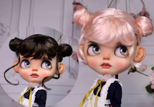 Парик кукольный Blythes, подходит для 1/6, 9-10 дюймов