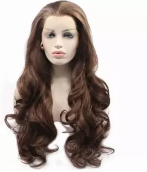 Парик в форме волны для женщин с длинными волосами