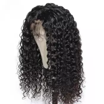 Парики Honrin Hair 13x6, парик с глубокой кружевной передней частью, вьющиеся, предварительно выщипанные волосы, глубокие завитки, бразильские натуральные человеческие волосы плотностью 150%