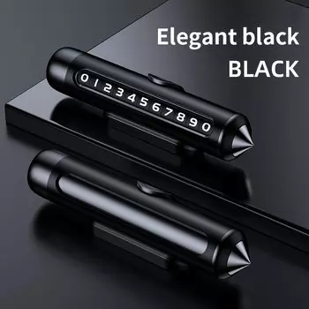 Парковочная табличка с номером телефона, светящаяся табличка с номером телефона, автомобильные аксессуары