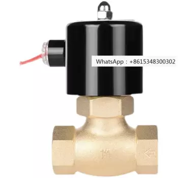 Паровой электромагнитный клапан высокого давления 220 В, электронный автоматический клапан для горячей воды 24 В