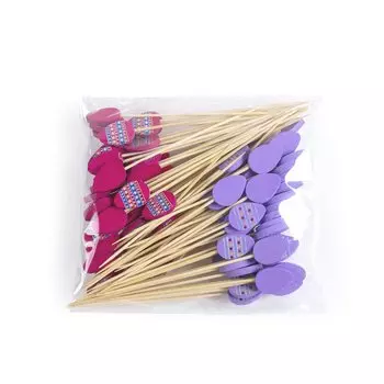 Пасхальные бамбуковые шампуры