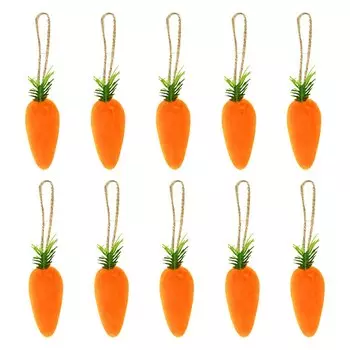 Пасхальные морковки из пенопласта Xunyihappy