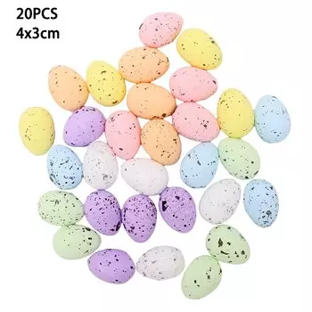 Пасхальные яйца из пенопласта