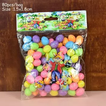 Пасхальные яйца из пенопласта 80 шт