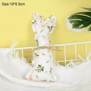 Пасхальный кролик из ткани ZQNYCY