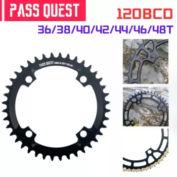 PASS QUEST 120BCD шоссейный велосипед, коленчатый Универсальный алюминиевый сплав с отрицательными зубцами, один диск для Cannondale XX X9