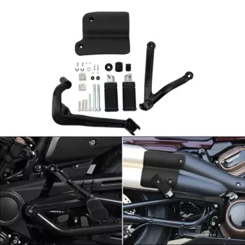Пассажирская подставка для ног, комплект креплений для Harley Sportster S RH1250S 2021-2024