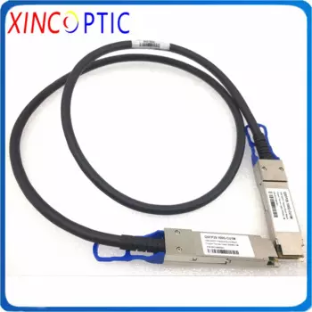 Пассивный прямой медный кабель 100G QSFP +, 1 м, 2 м, 3 м, 5 м, DAC, 100G QSFP28-QSFP28, медный кабель прямого подключения Twinax