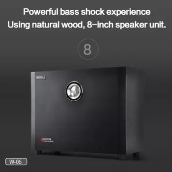 Пассивный сабвуфер KYYSLB, 40/60 Вт, 4-8 Ом, D-30, 8 дюймов