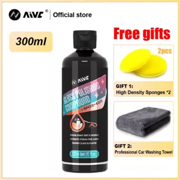 Паста для удаления масляной пленки автомобильного стекла AIVC-E, средство для покрытия пленки автомобильного стекла, противотуманный очиститель стекла, полировка лобового стекла, автодетализация
