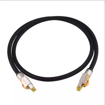 Патч-кабель Rj45 Cat8, 2000 МГц, 40 Гбит/с, 24awg