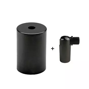 Патрон Calla&Allan E27 железный белый пластик