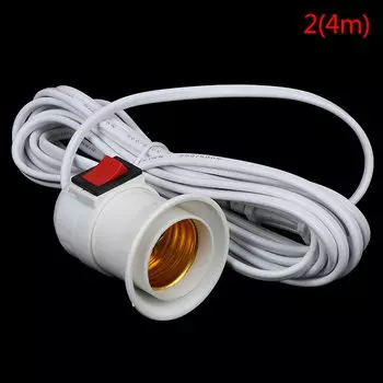 Патрон для лампы E27 NCVHRT с выключателем 2.3/4 м