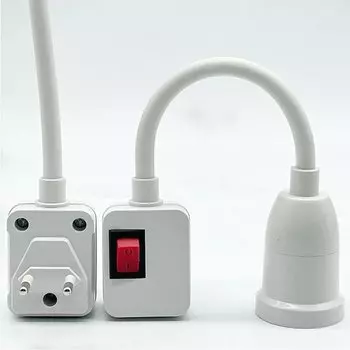 Патрон для лампы E27 с выключателем